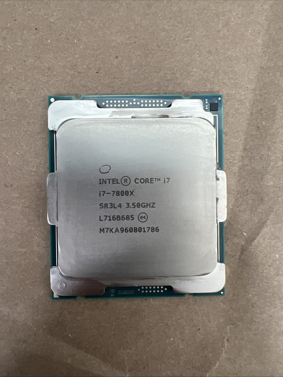Intel CPU Core i7-7800X 3.5GHz 6-Core Socket LGA2066 140W Processor SR3L4