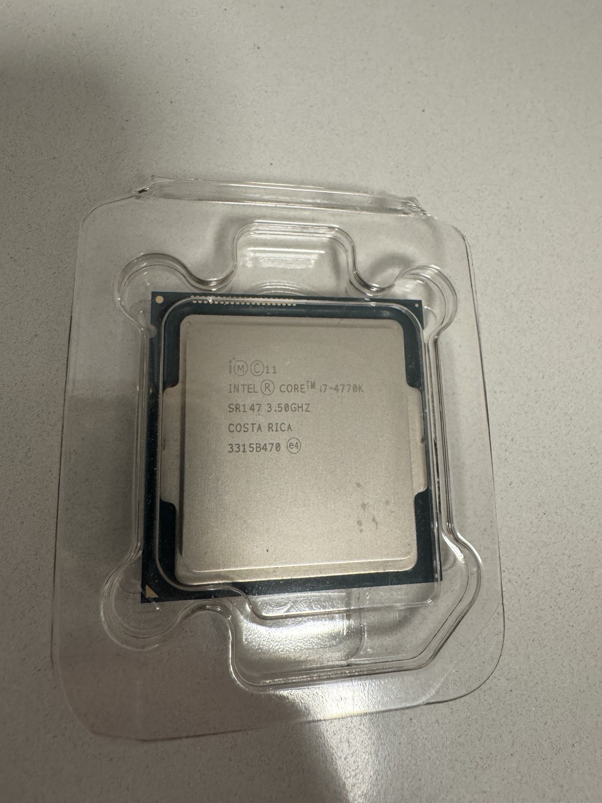 Intel Core i7-4770K 3.50 GHz LGA 1150 Desktop CPU Processor SR147