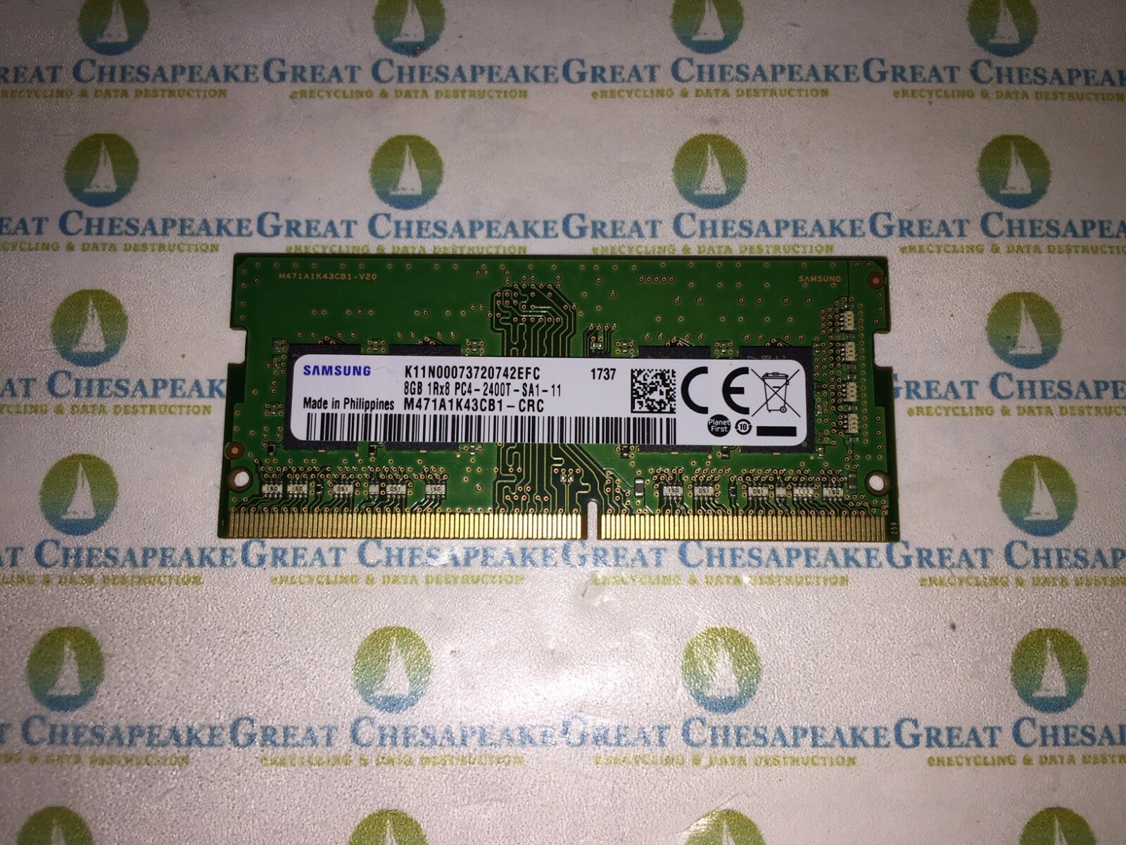 Samsung M471A1K43CB1-CRC 8GB PC4-2400T 260 Pin DDR4 Ram SODIMM TESTED!