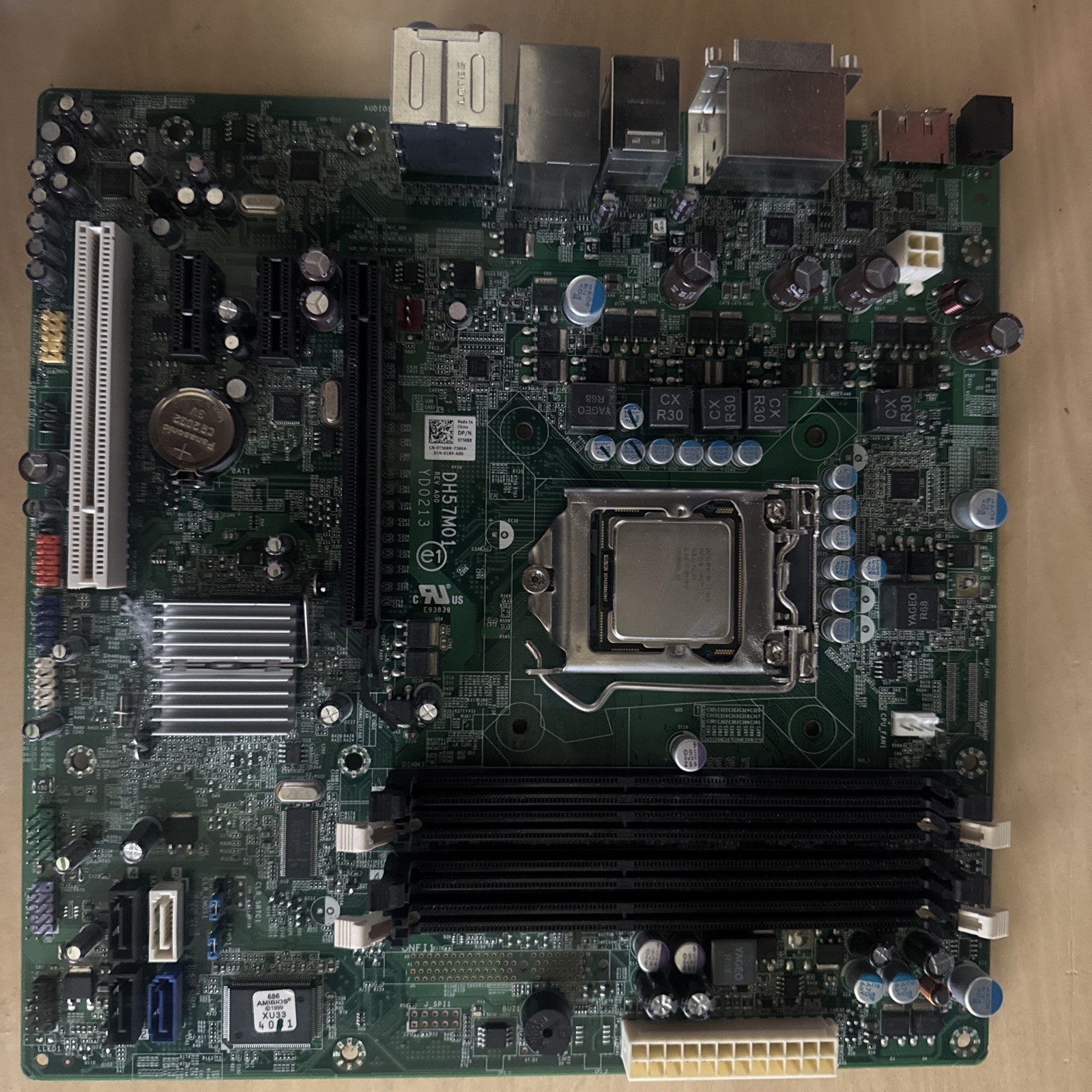 Dell studio xps 8100 parts. System Board, Intel processor, RAM, and GPU. Working