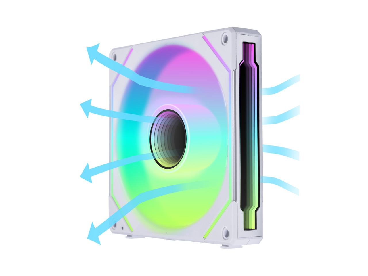 LIAN LI UNI FAN SL INFINITY RESERVED 140 RGB WHITE – 14RSLIN1W (No controller in