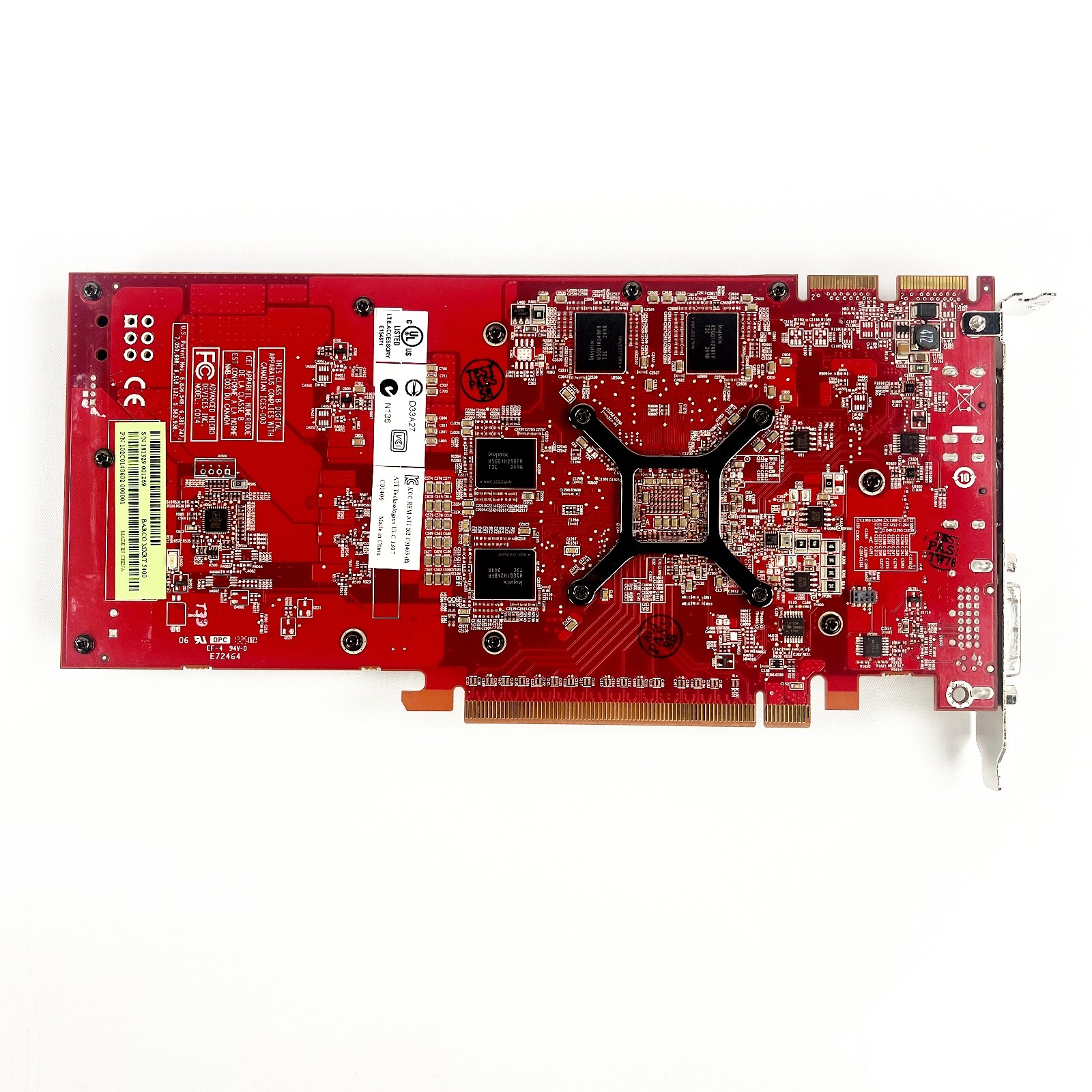 BARCO ATI FirePro MXRT-5450 1GB GDDR5 Medical 3D Imaging Video Card 7120284100G