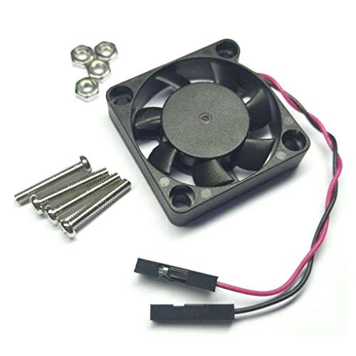 Raspberry Pi Fan 30x30x7mm, Raspberry Pi Cooling Fan Brushless Black (1-Pack)