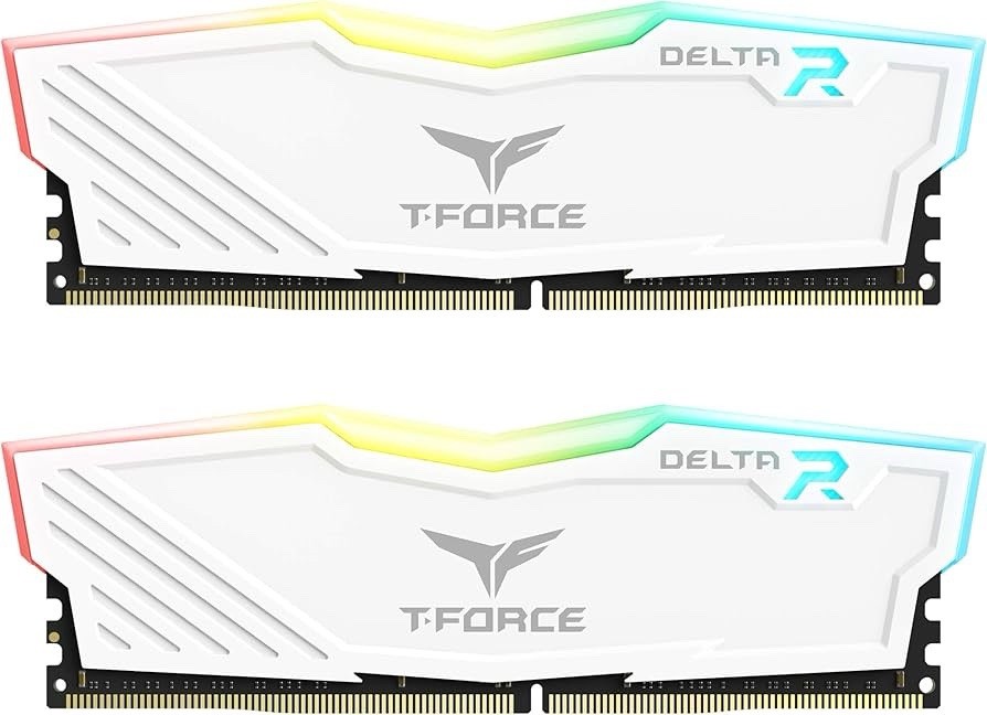 TEAMGROUP T-Force Delta RGB DDR4 16GB (2x8GB) 3200MHz (PC4-25600) CL16 Deskto…