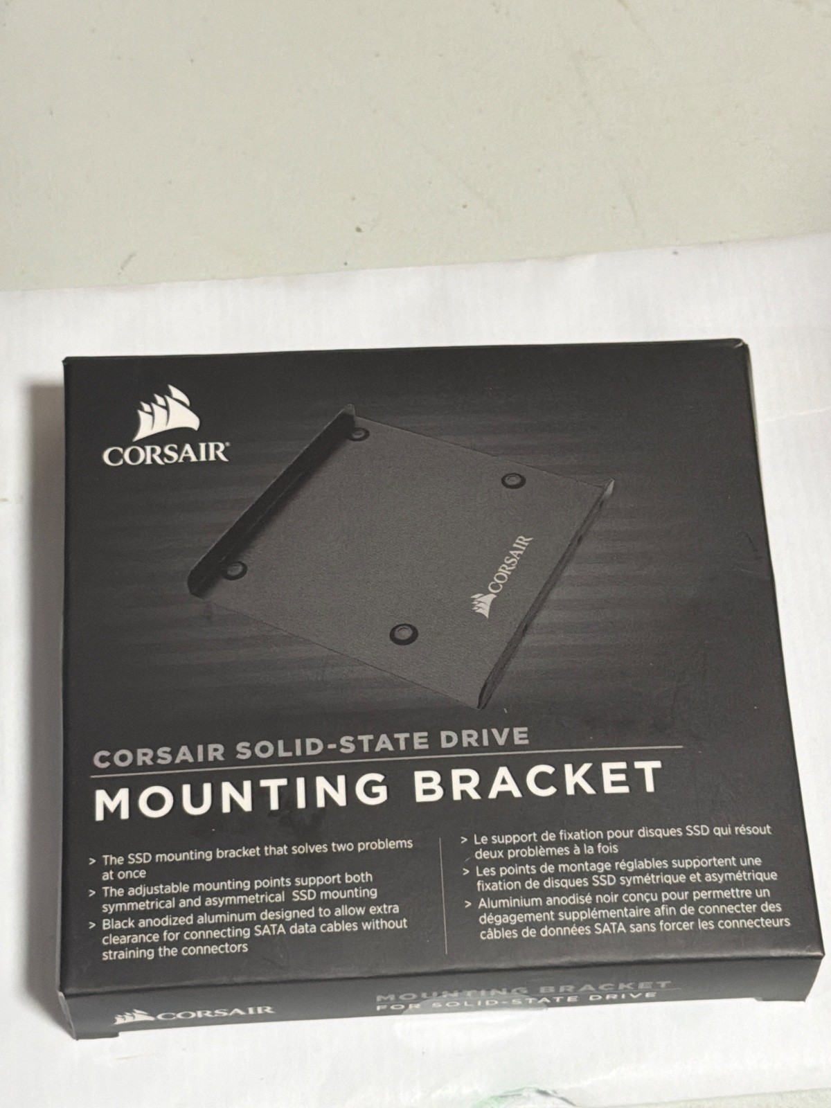 Corsair Solid-State Drive Mounting Bracket 2.5″ – 3.5″ Drive Bays New Free S/H