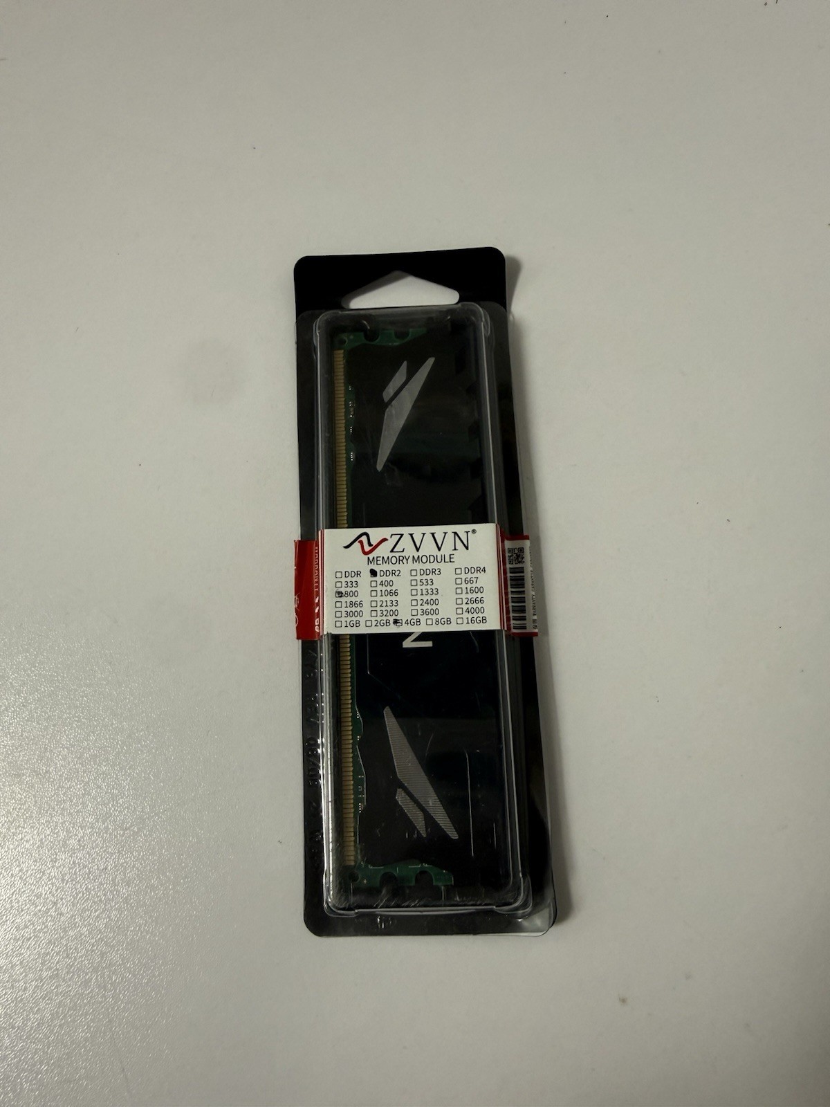 ZVVN 4GB DDR2 800MHz PC2-6400U CL6 Desktop RAM Memory DIMM Non-ECC