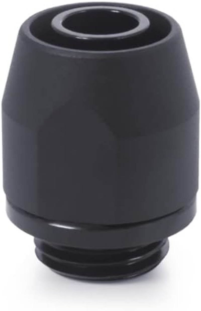HF Compression Fitting TPV Metal, 12.7/7.6Mm, Black