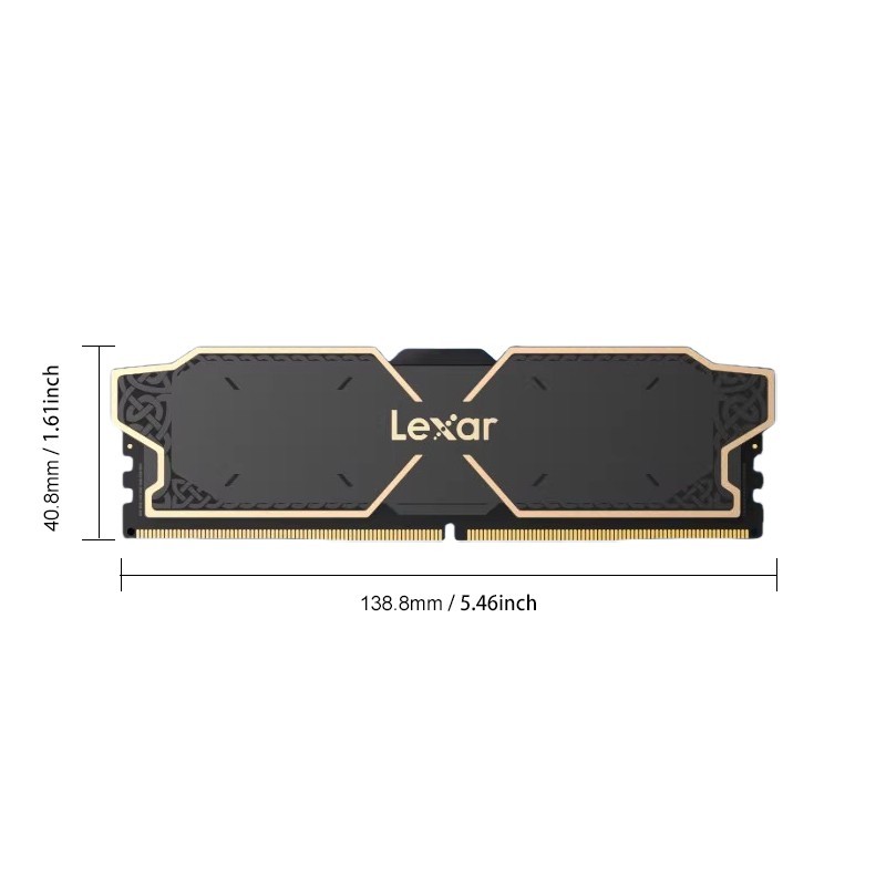 Lexar DDR5 RAM 16GBx2 6000MHz C36 Intel XMP 3.0 & AMD EXPO Overclocking Memorys