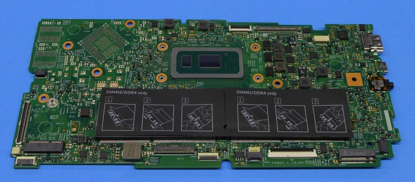Dell Inspiron 15 7586 2 In 1 Laptop Motherboard i5-8265U 1.6GHz K2X16