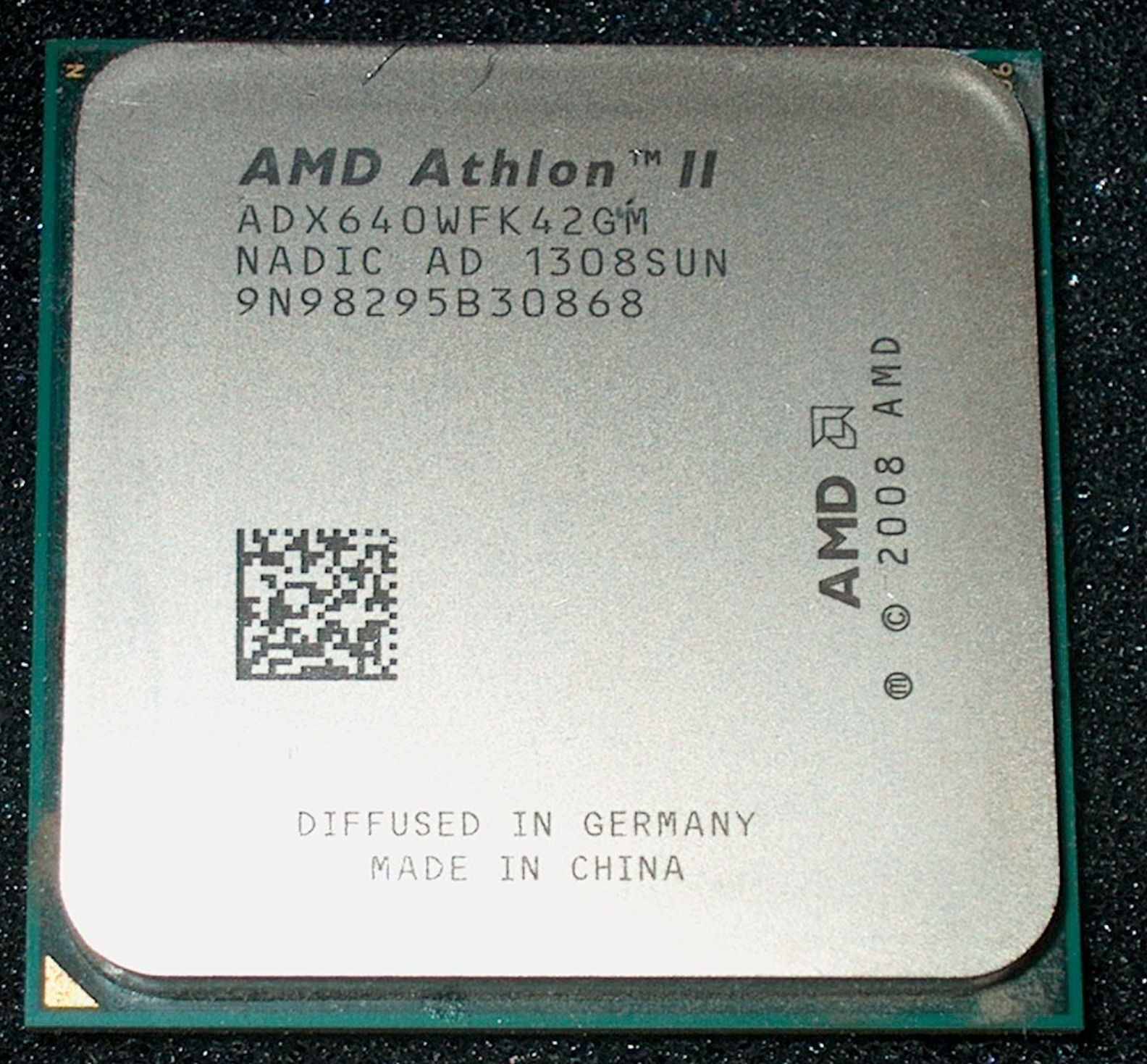 AMD Athlon II X 4 3.0GHz 640 Quad-Core Processor, ADX640WFK42GM, AM3, US SELLER