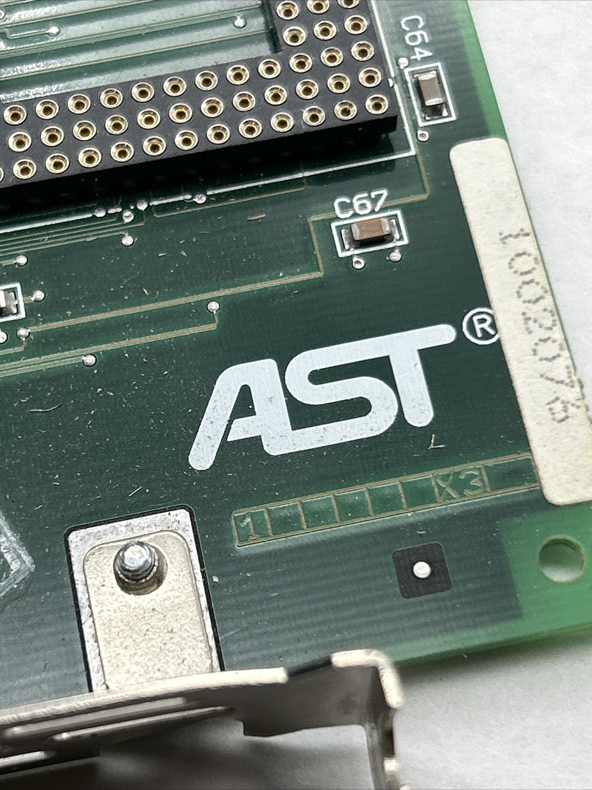 AST Intel 486 DX 33 mhz CPU Card 16MB Ram AST RESEARCH # 202397 ( 4x 4mb ) 64pin