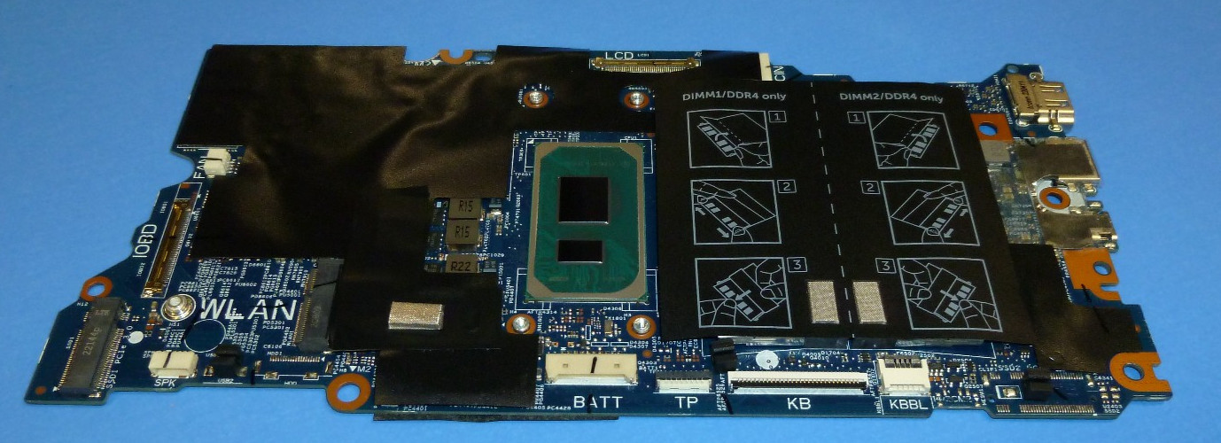 Dell Inspiron 14 5410 2-in-1 Laptop Motherboard i7-1195G7 2.90GHz CPU TPG56