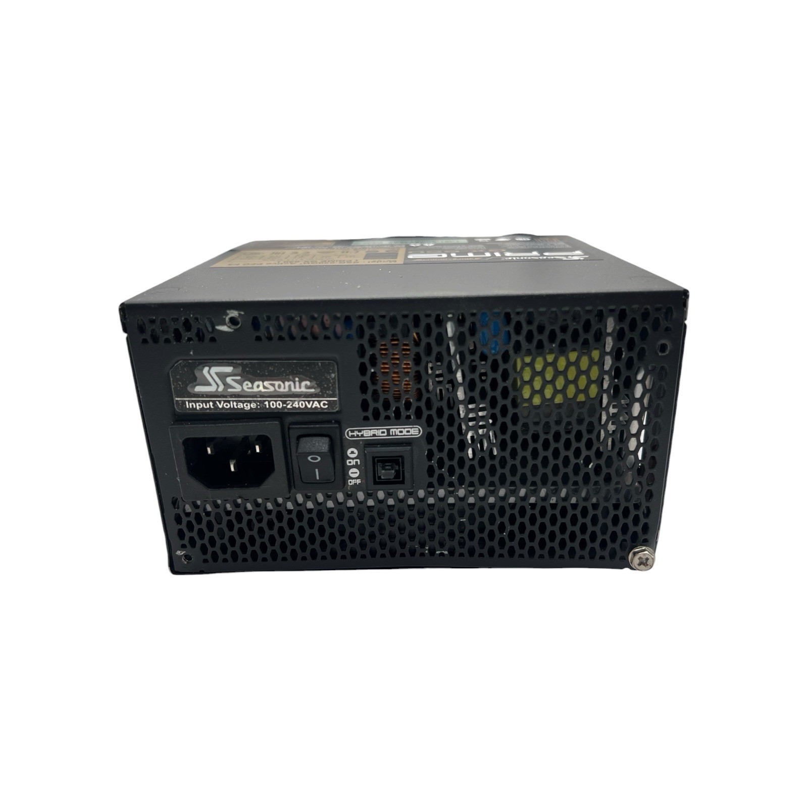 Seasonic Prime GX-650 PC Power Supply | 650W | 10-240Vac | 80 Plus Gold