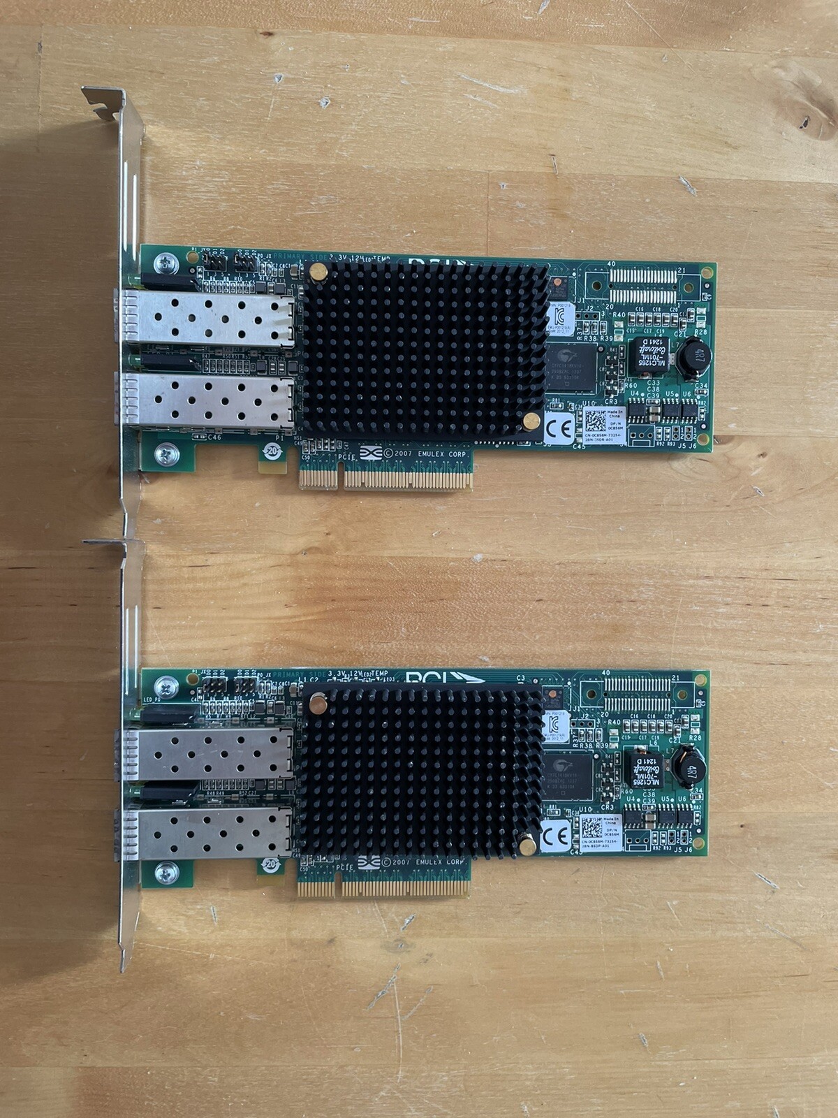 Emulex FC-HBA LPE12002 8GB/s PCI-E Dual Port, Fibre Channel Host Bus Adapter