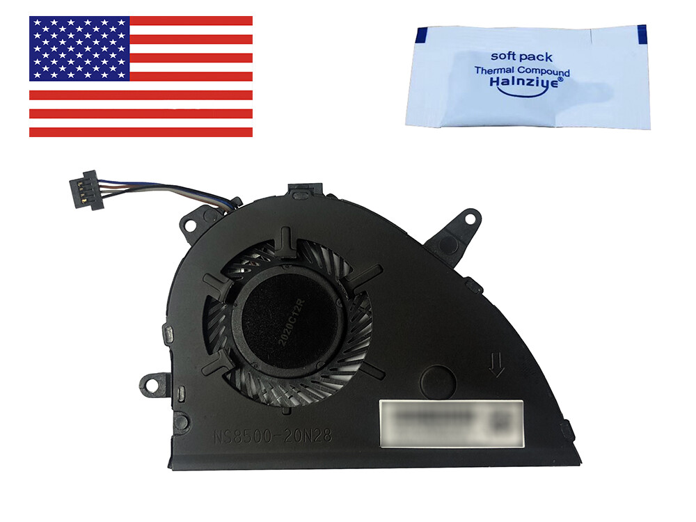 New HP 15-cs1065cl 15-cs0053cl 15-cs2073cl 15-cs2013ms Laptop CPU Cooling Fan