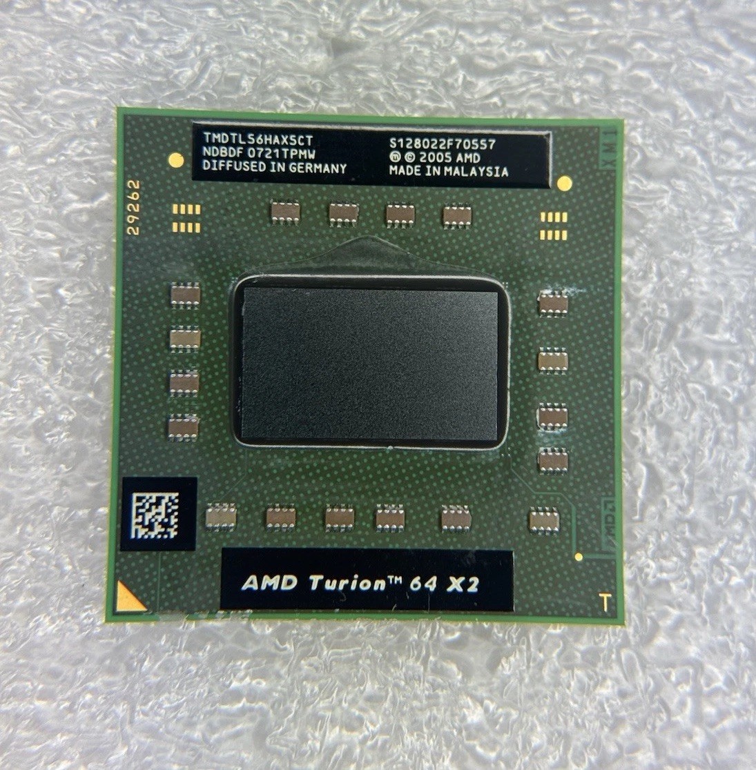 AMD Turion 64 X2 1.8GHz Dual-Core (TMDTL56HAX5CT) Socket S1 CPU