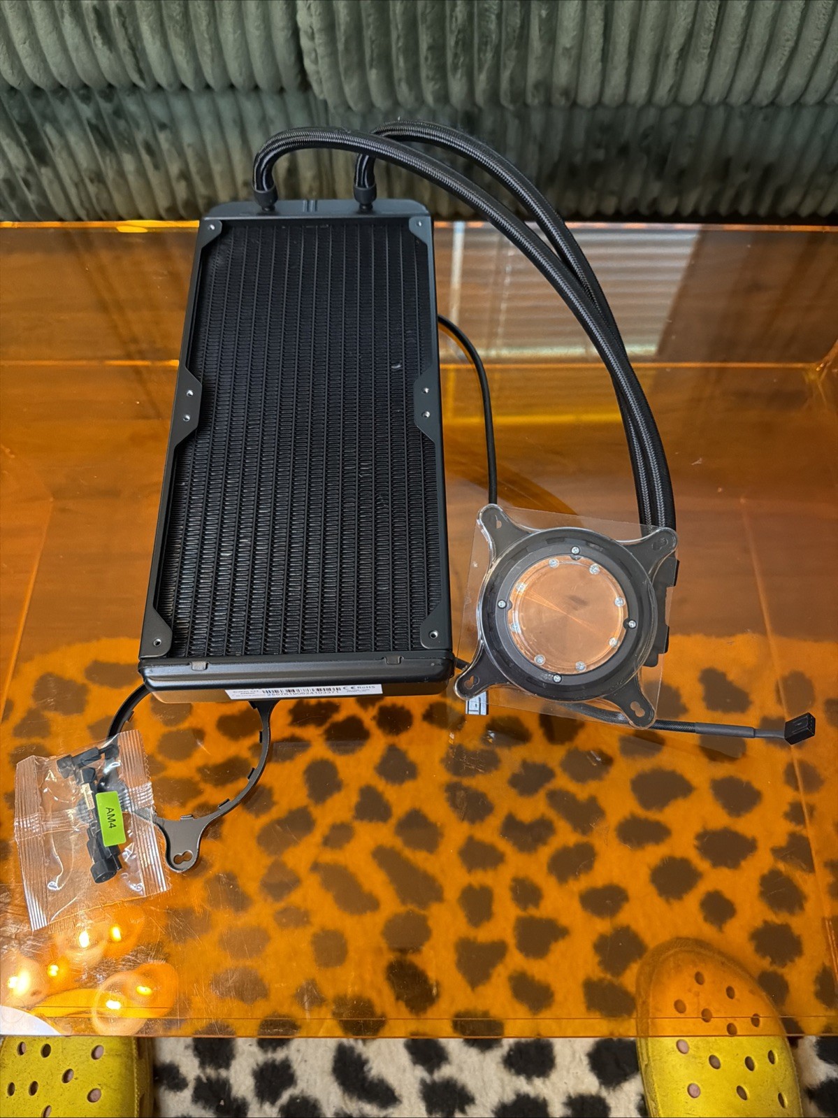 NZXT RL-KRX53-01 , Kraken X53 RGB 240mm CPU Liquid Cooler Black AS IS