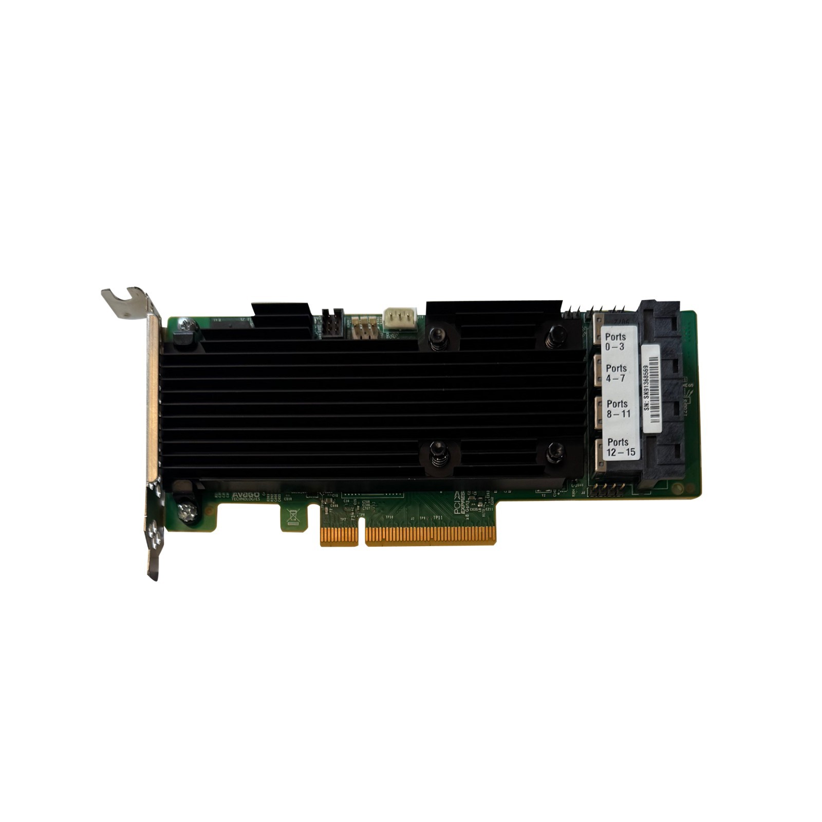 LSI 9361-16I 12Gbps PCIe 3.0 x8 16 Port SAS-3 SATA RAID High and Low Profile