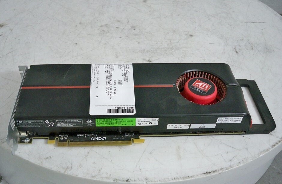 ATI RADEON HD 5870 102C0780400 Video Card PCIe DVI 2*Mini DisplayPort