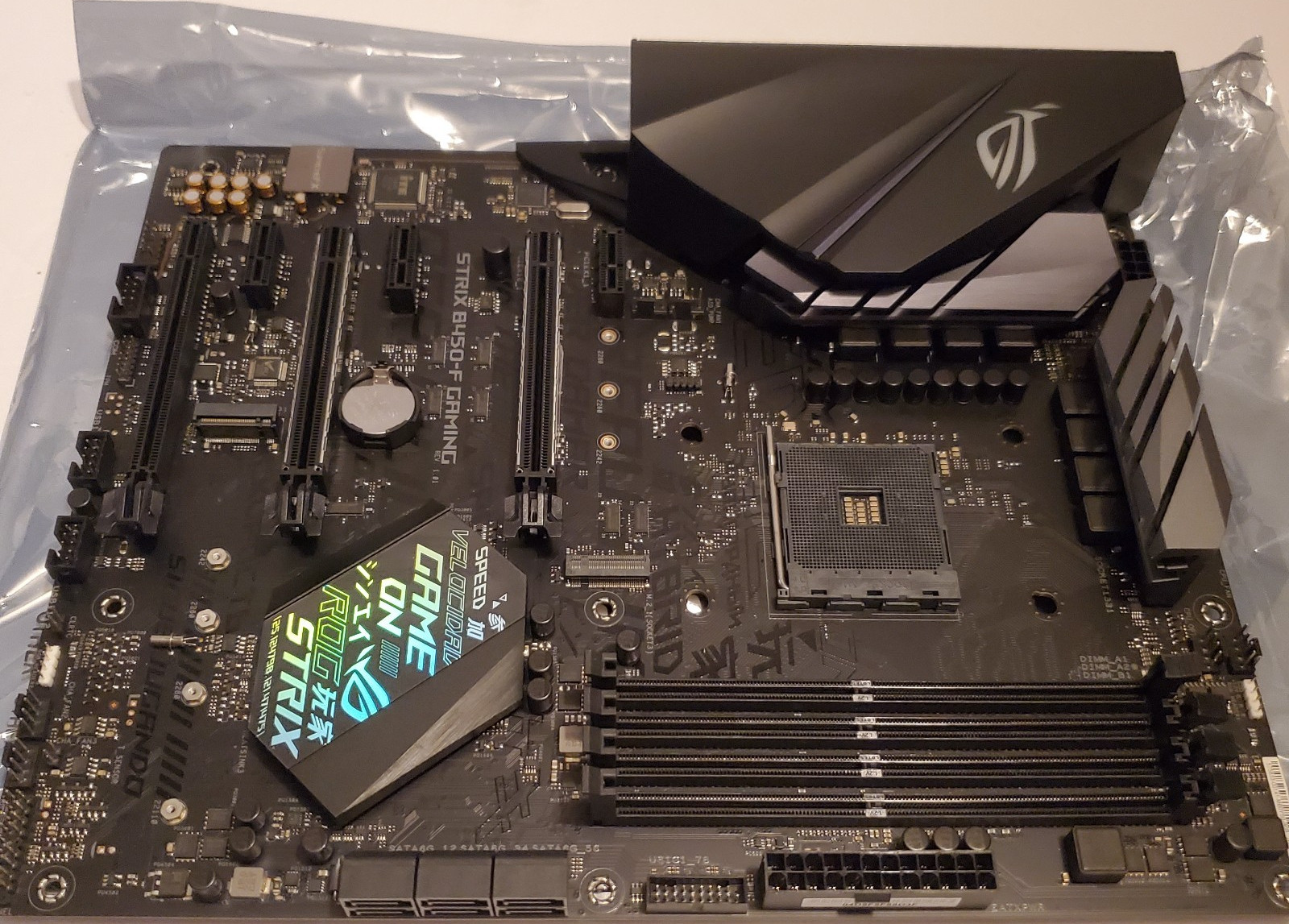 ASUS ROG STRIX B450-F GAMING ATX Motherboard AMD Socket AM4 DDR4 VR Ready