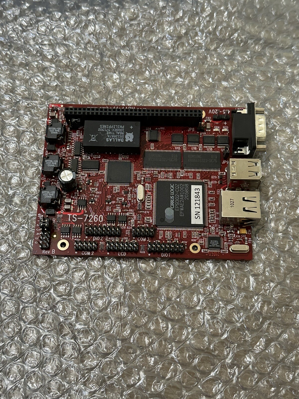 TS-7260 embedded SBC boards