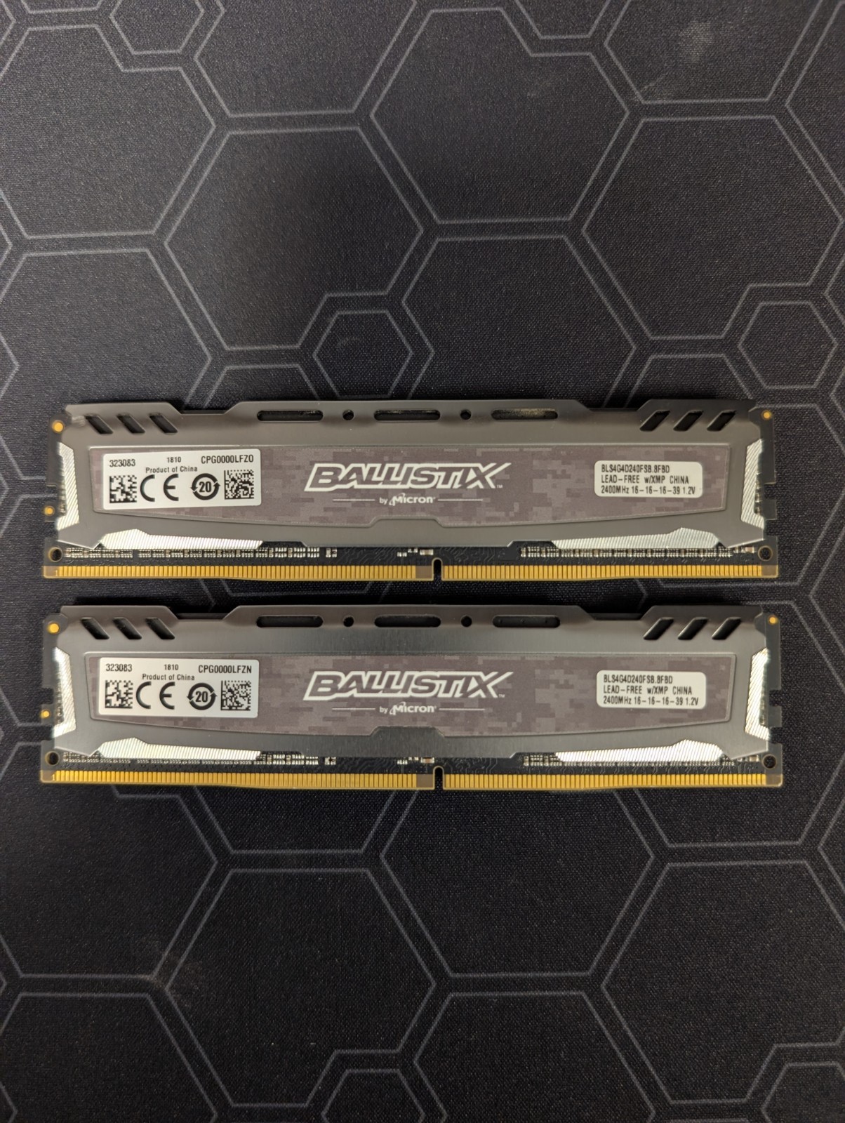 Crucial Ballistix Sport LT 8GB (2x4GB) DDR4 2400MHz CL16 DIMM BLS4G4D240FSB.8FBD