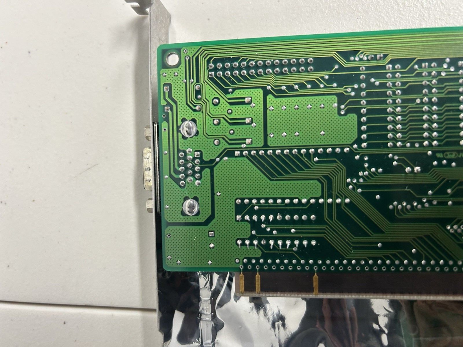 Vintage Trident TVGA9200 Cxr VLB Video Card Vintage 1990s VGA Graphics UNTESTED