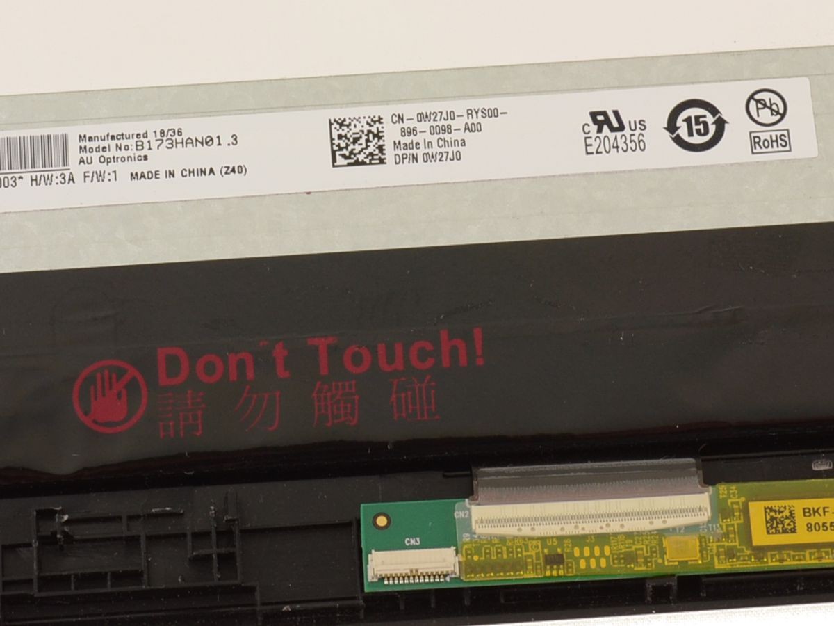 Dell OEM Inspiron 7786 2-in-1 FHD 17.3″ Touchscreen LCD LCD Screen 7WK01