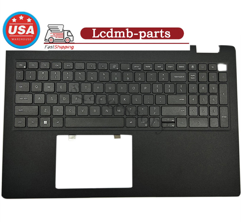 DJP76 Dell Latitude 3520 E3520 Palmrest Case W/Non-Backlit Keyboard 0DJP76 USK