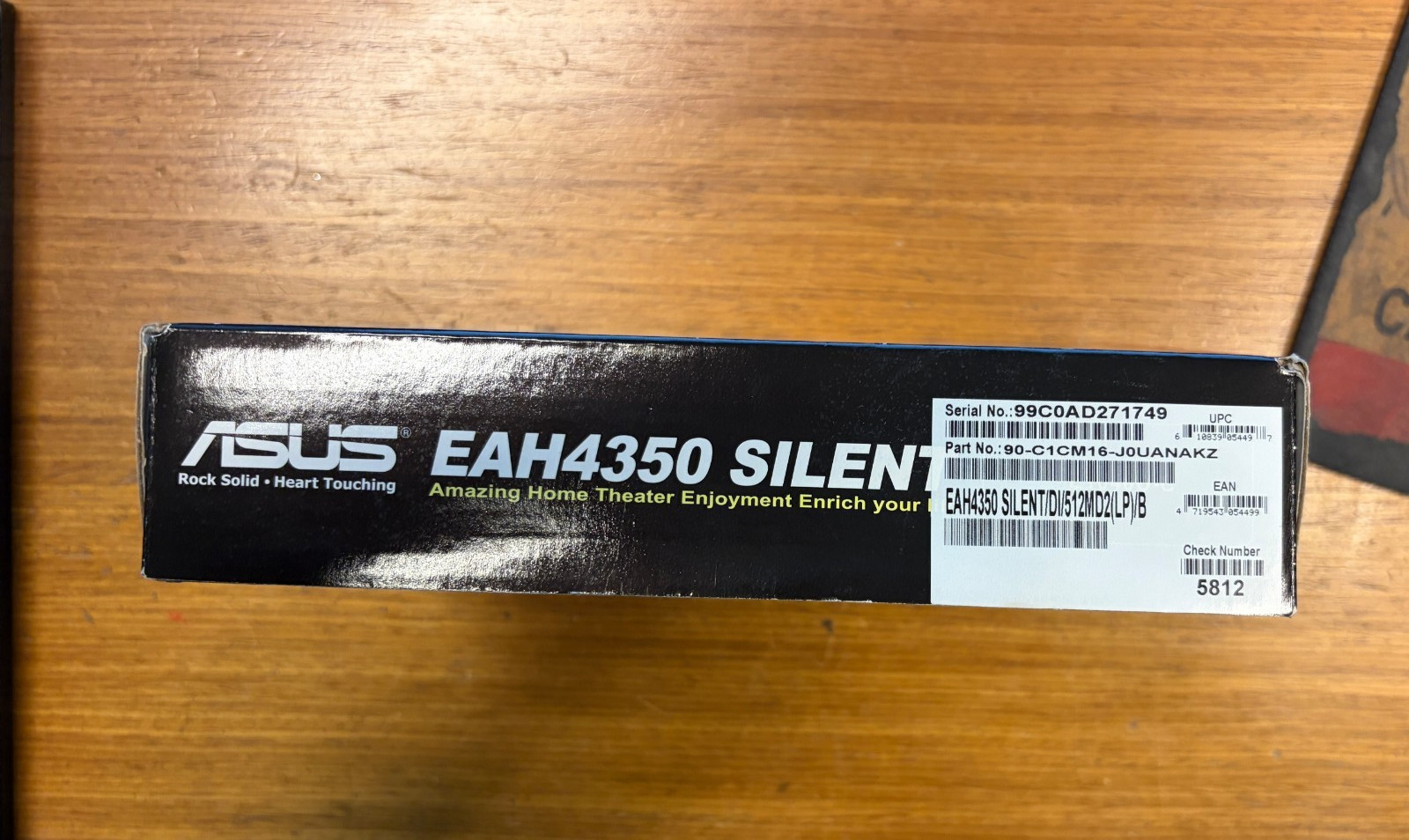 ASUS EAH4350 SILENT/DI/512MD2/LP PCI-E 512MB DVI VGA HDMI Video Card