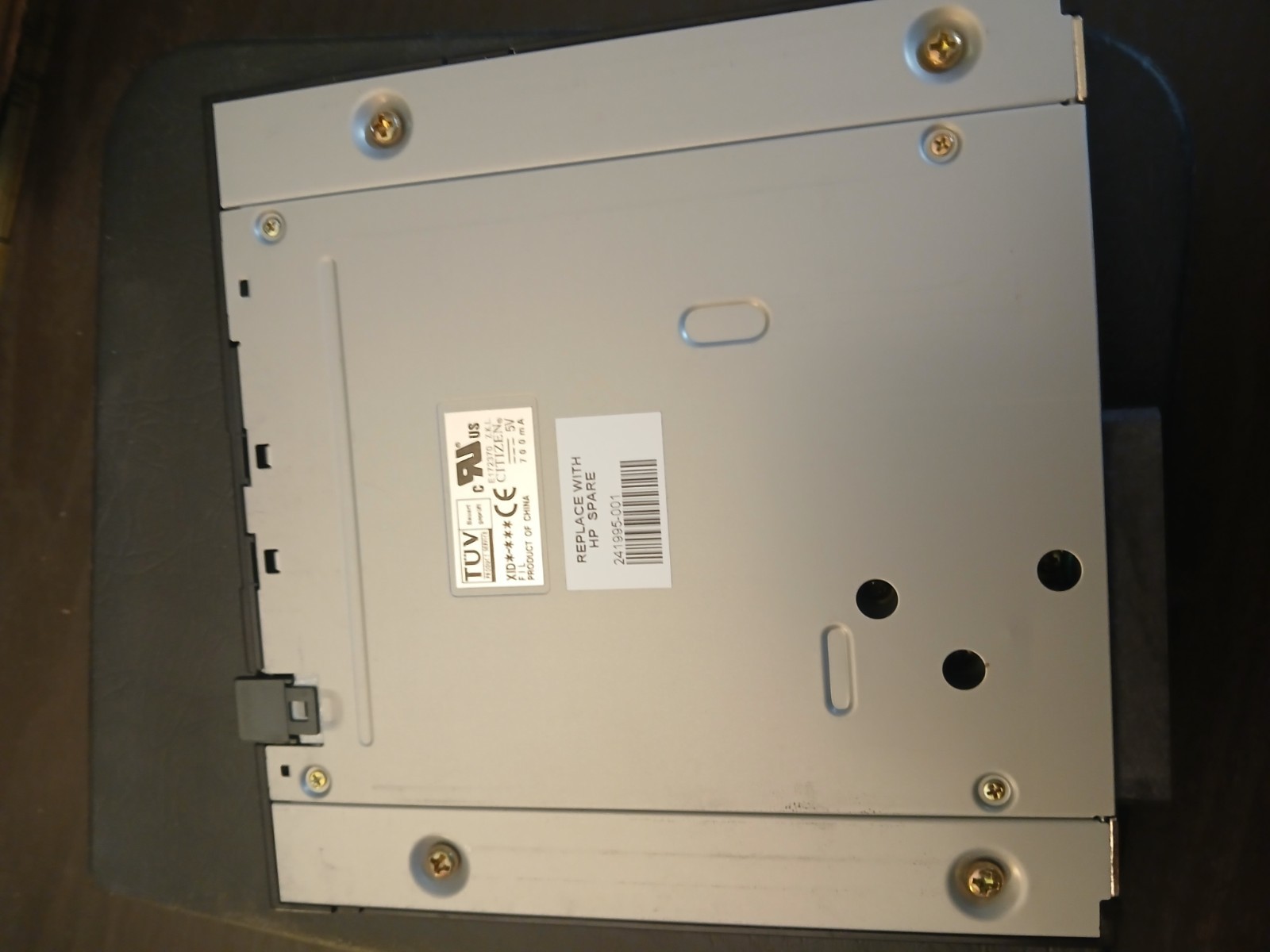 HP 241995-001 Laptop Multibay Slimline Floppy Drive, replacement part
