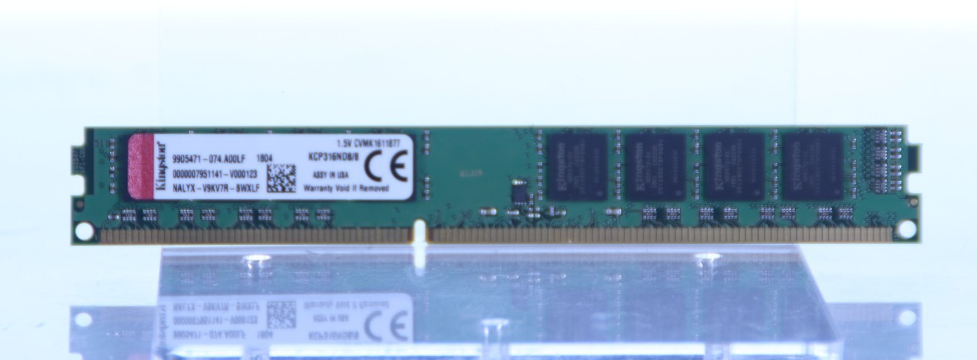Lot of 12 Kingston 8GB DDR3 1600 PC3-12800U UDIMM 240 Pin 1.5V KCP316ND8/8