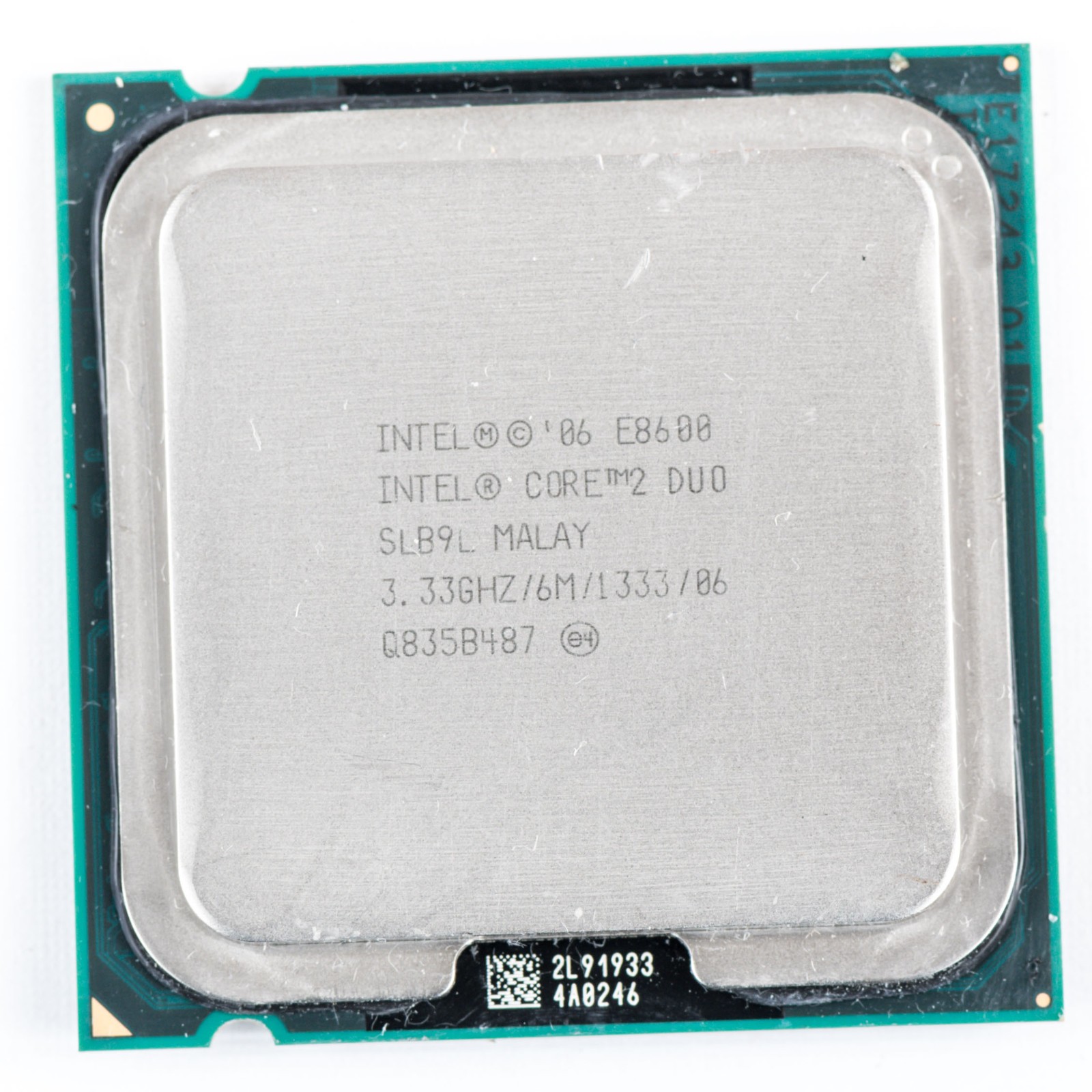 Intel Core 2 Duo E8600 SLB9L LGA775 3.33GHz Wolfdale Dual Core Processor 65W