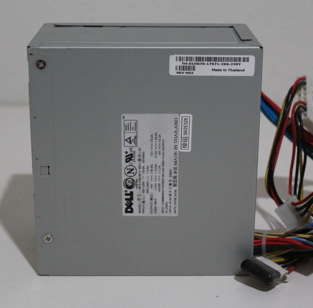 DELL NPS-330CB H 230W Desktop ATX Power Supply TH-01H070