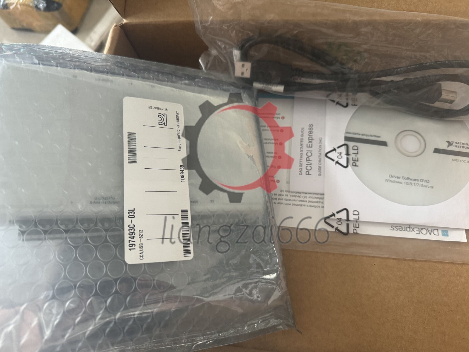 1PCS New NI USB-6212 780107-01 Multifunction Data Acquisition Card