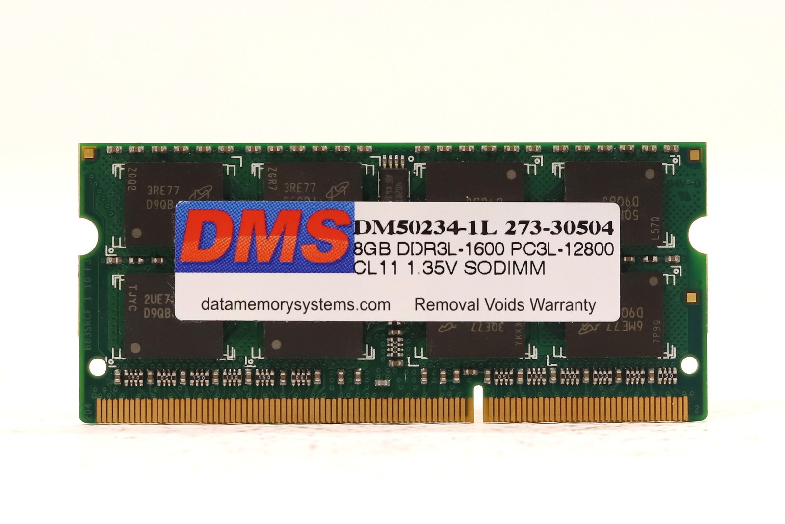 DMS 8GB PC3L-12800 DDR3L-1600MHz Laptop Memory P/N: DM50234-1L Tested Working