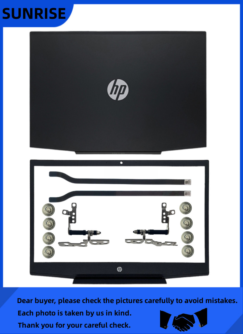New For HP Pavilion 15-CX Series TPN-C133 LCD Back Cover/Front Bezel/Hinges