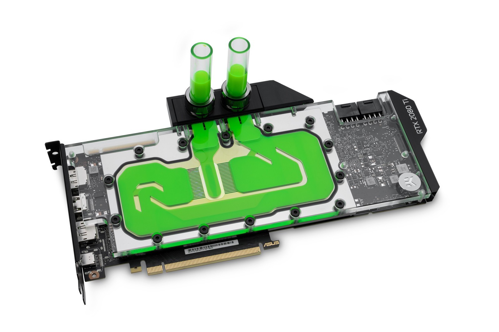 NVIDIA Titan RTX 24GB GPU GDDR6 PCIe 3.0 CUDA with EK-Quantum Vector RE Ti D-RGB