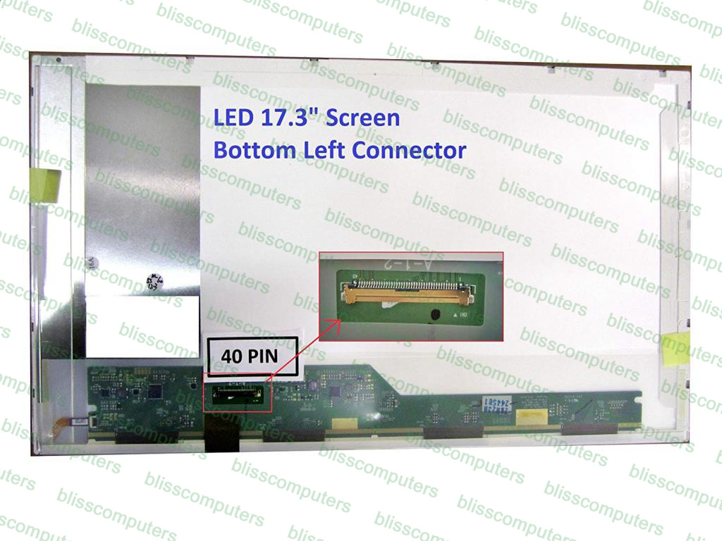 LTN173KT01(A01) BOTTOM LEFT 17.3″ LED LCD SCREEN