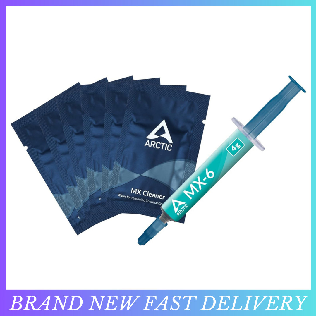 ARCTIC MX-6 (4 g, incl. 6 MX Cleaner) – Ultimate Performance Thermal Paste for C