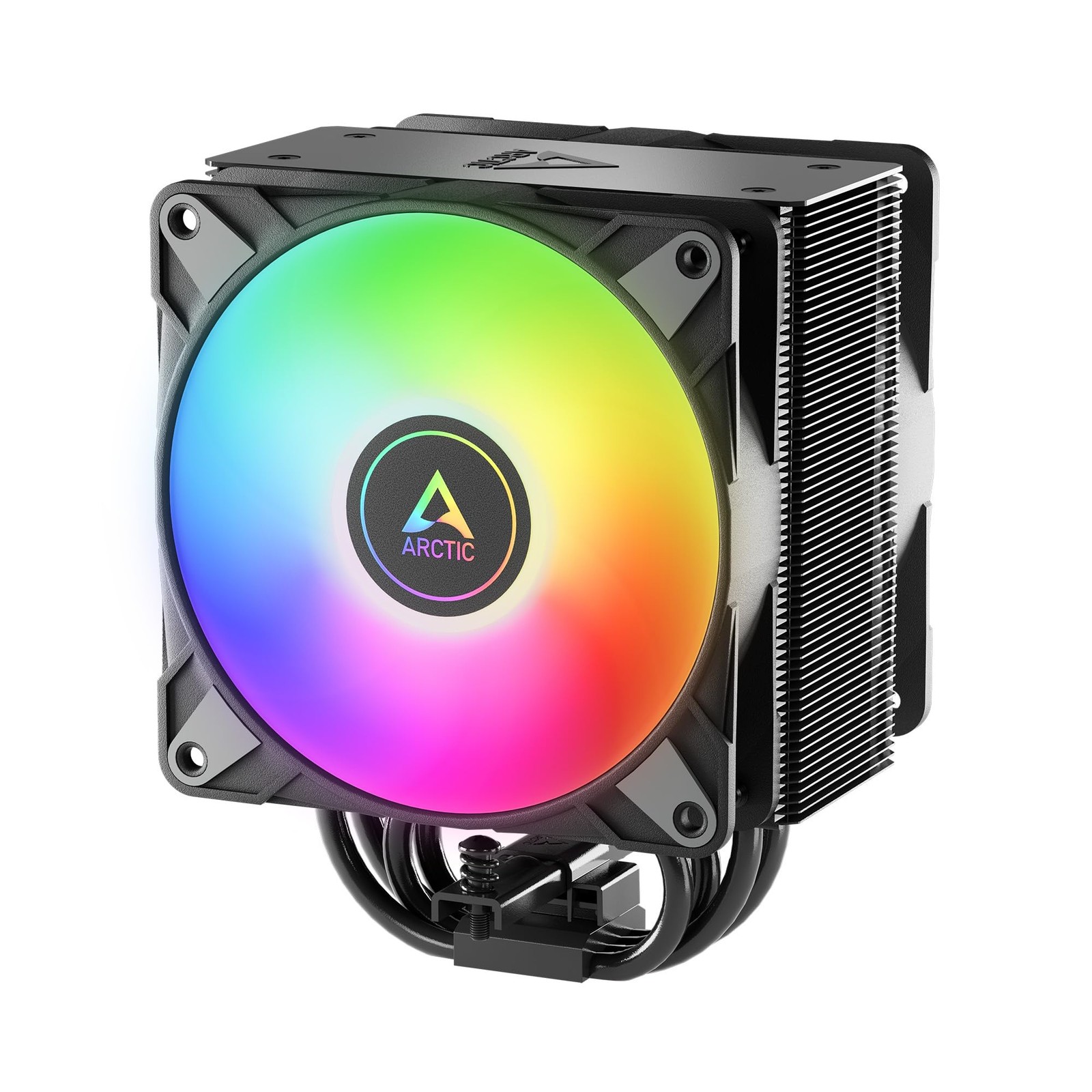 ARCTIC Freezer 36 A-RGB- Single-tower CPU cooler with push-pull, two pressure-op