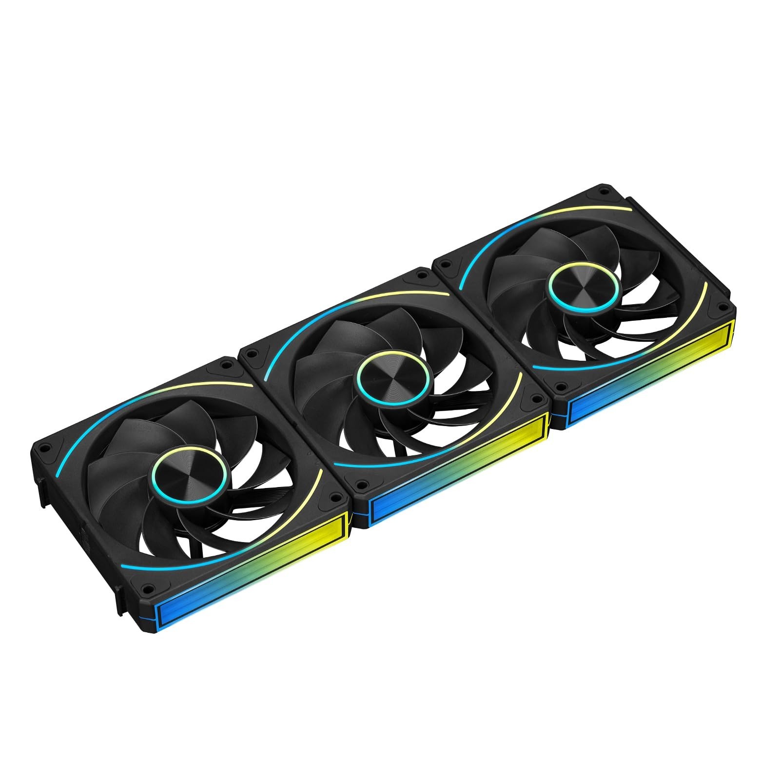 EY120PRO 120mm Reverse Blade PC Case Fans, 900–1800RPM PWM, 61.5CFM High A