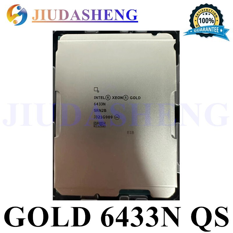 Intel Xeon Gold 6433N QS Version 2.0GHz FCLGA4677 205W 32C/64T CPU Processors