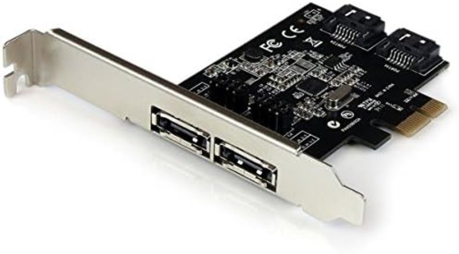 Professional 2-Port PCIe SATA III eSATA Controller Card – Enhance Storage Today