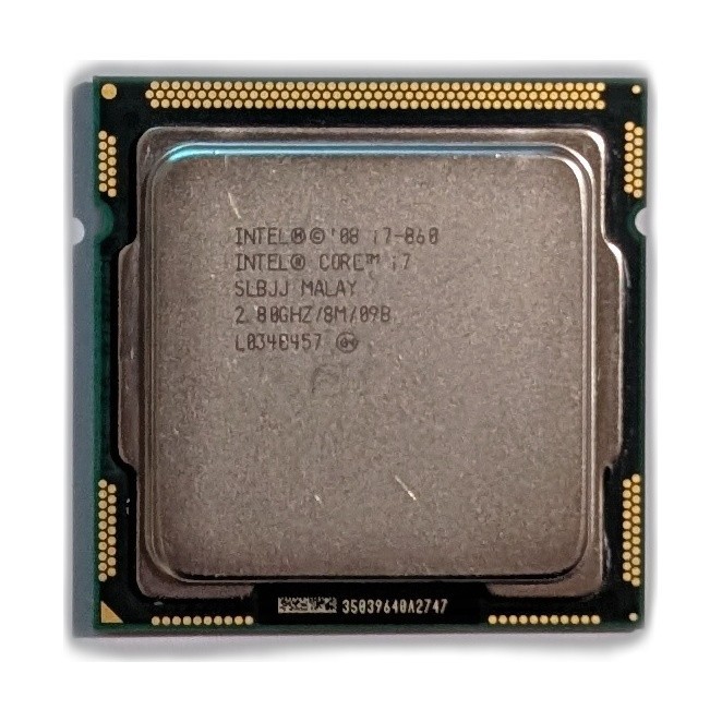 INTEL CORE i7-860 3.46GHz 4CORE LGA1156 DDR3 SLBJJ Desktop Processor CPU