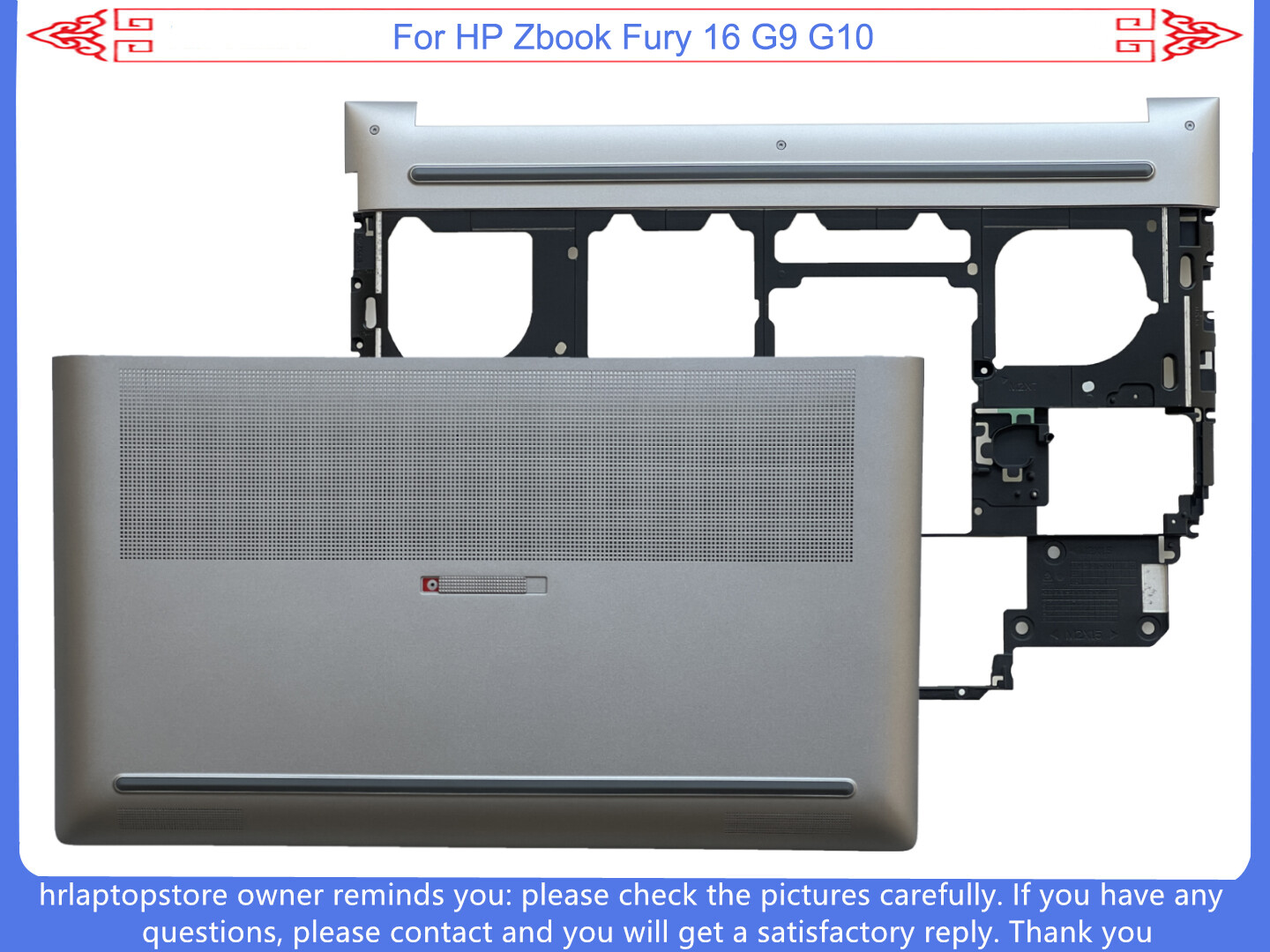 New For HP Zbook Fury 16 G9 G10 Laptop Bottom Case Base Cover E Shell N19248-001