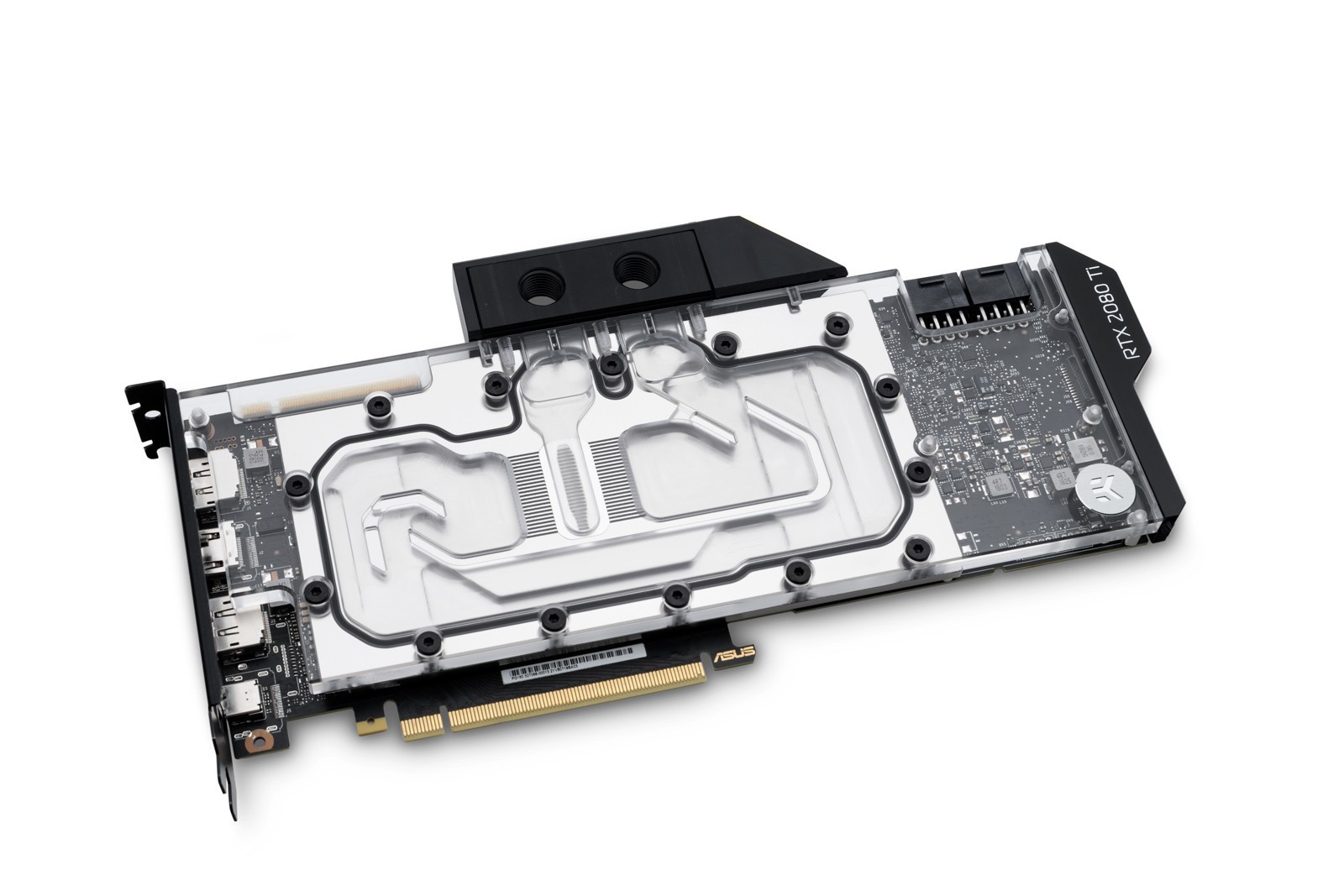 NVIDIA Titan RTX 24GB GPU GDDR6 PCIe 3.0 CUDA with EK-Quantum Vector RE Ti D-RGB