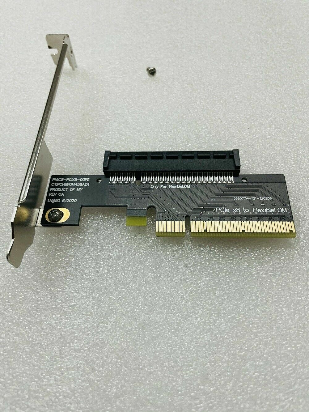 PCIE X8 to FlexibleLOM Quad Port For HP 331FLR 366FLR 544FLR 561FLR 533FLR-T