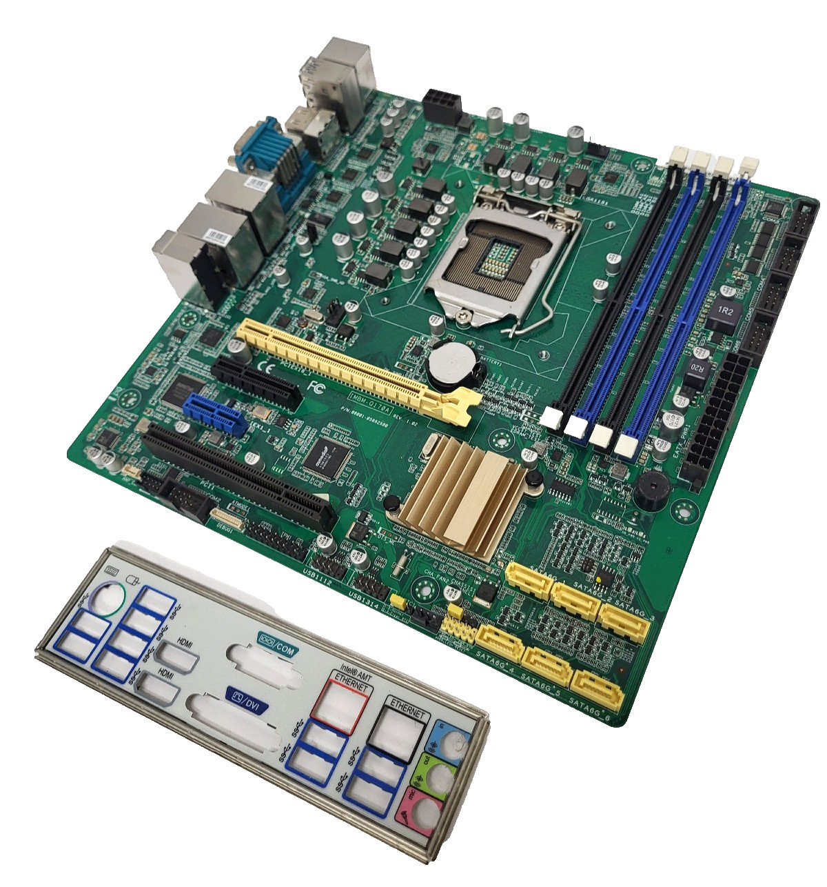 AAEON IMBM-Q170A Intel LGA 1151 DDR4 SDRAM mATX Motherboard w/ IO Shield