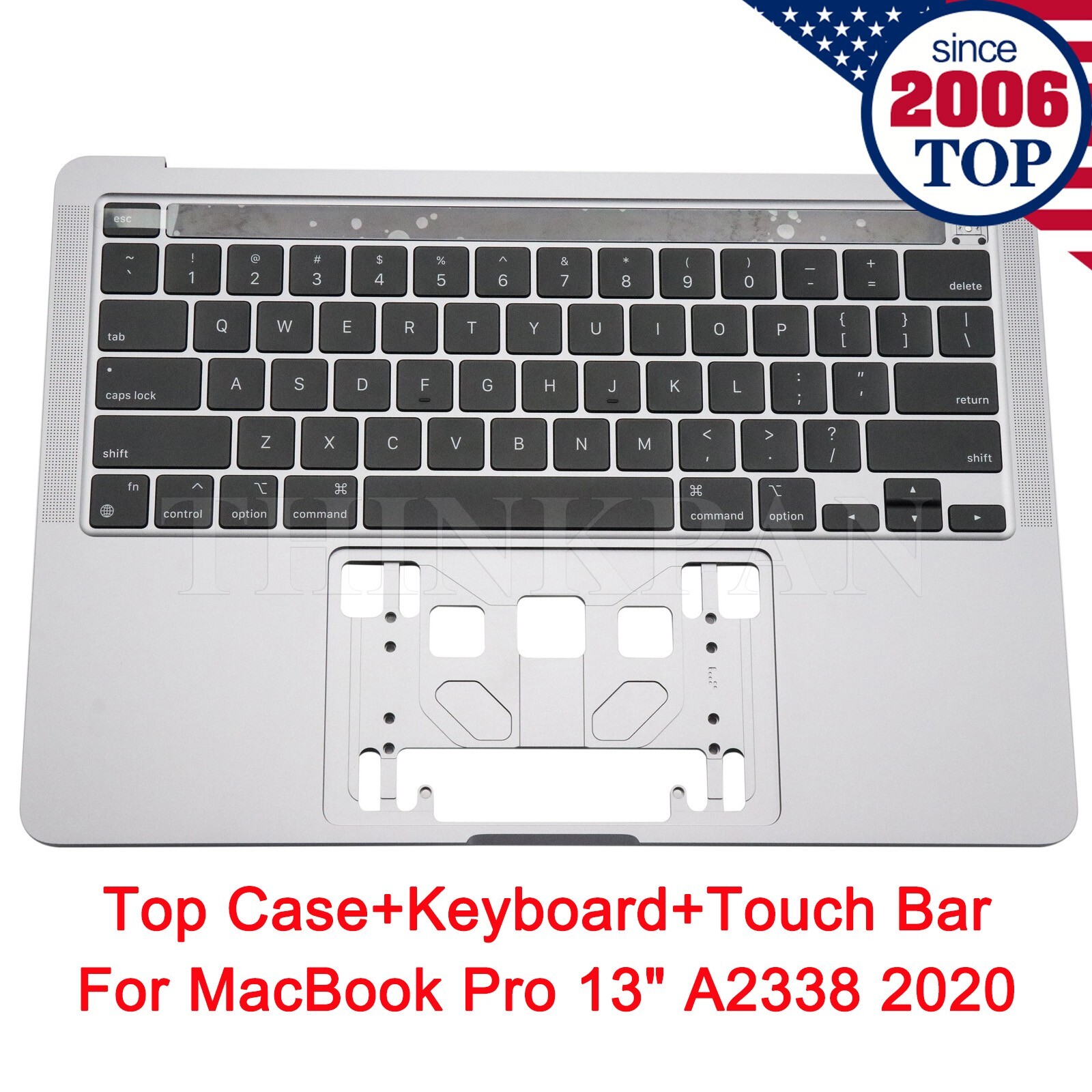 New Top Case+Keyboard+Touch Bar For MacBook Pro 13″ M1 A2338 2020 Space Gray
